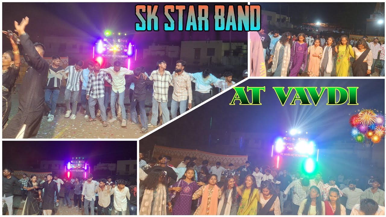 SK STAR BAND AT VAVDI | 31/01/2026 | Nonstop Aadivasi Timli Song | Sudha Singer Kalpesh Singer moj😍