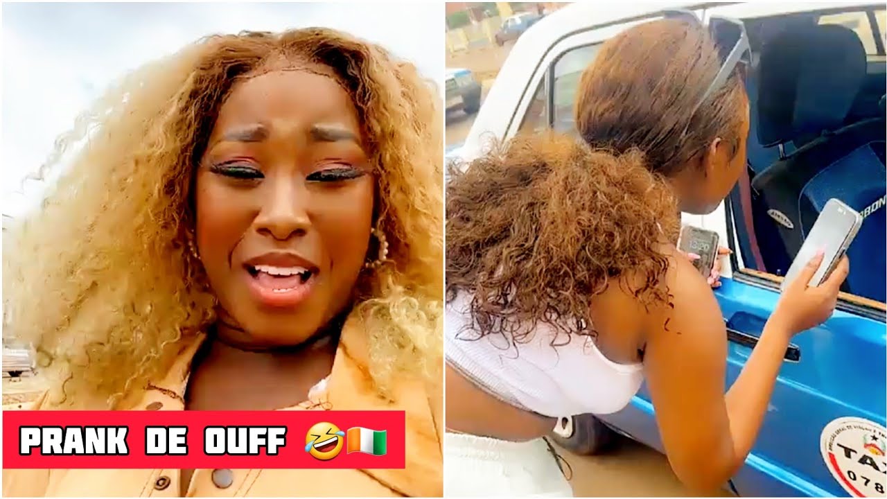 Carmen sama et sa petit sœur prank les taximans dans la rue