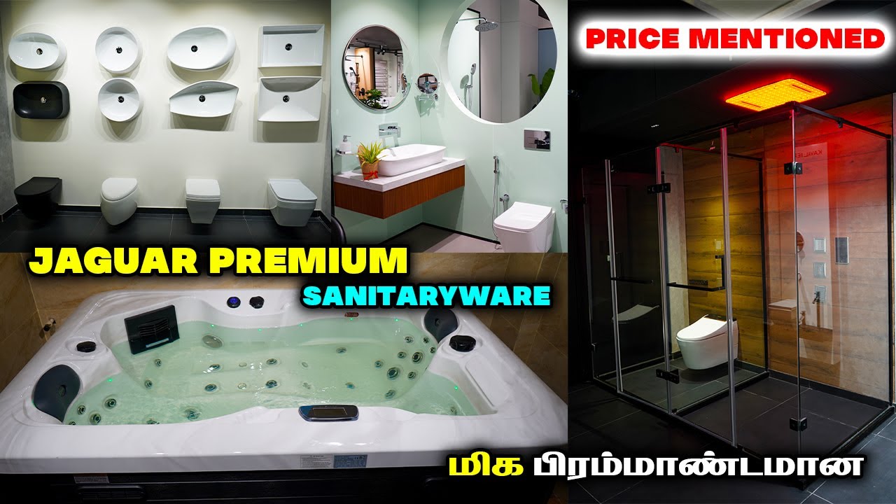குளியல் அறை சுற்றுலா ||  Best Branded Premium  Sanitary ware,Bathroom fittings and plumbing |