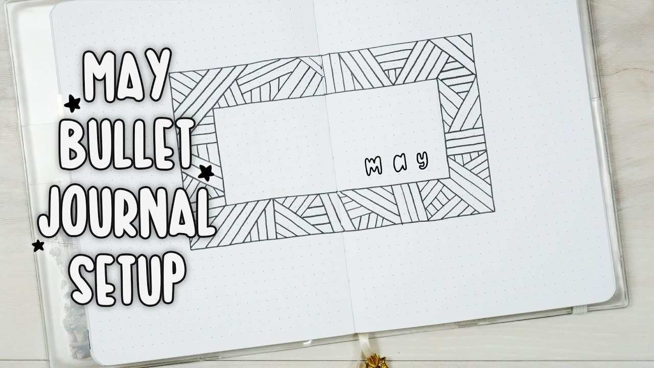 May 2025 Bullet Journal Setup | May Plan with Me | Minimalist BUJO Setup