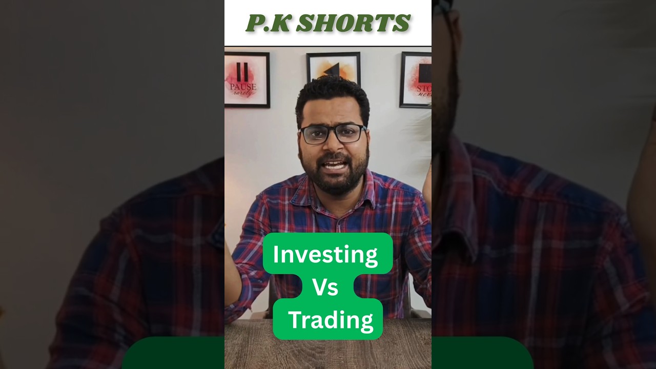 Trading Vs Investing Which is better ? | Trading Vs Investing | Trading Vs Investing Difference