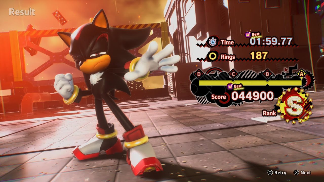 Shadow Generations - Radical Highway Act 2 Speedrun 1:59:77 (No Wings)