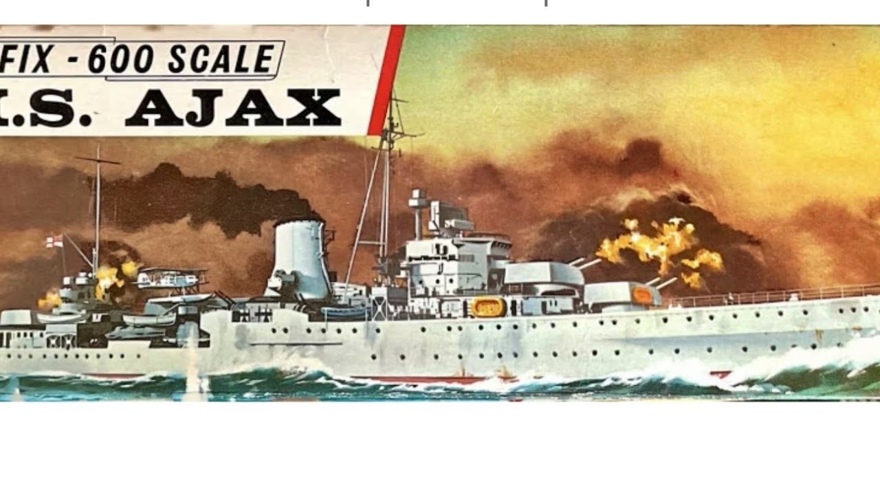 Airfix 1/600 HMS Ajax/Achilles