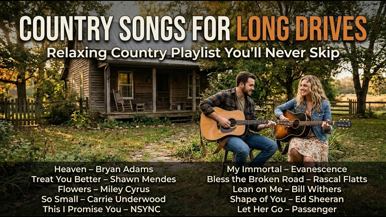 Country Folk Cabin Playlist – Cozy Acoustic & Mountain Vibes
