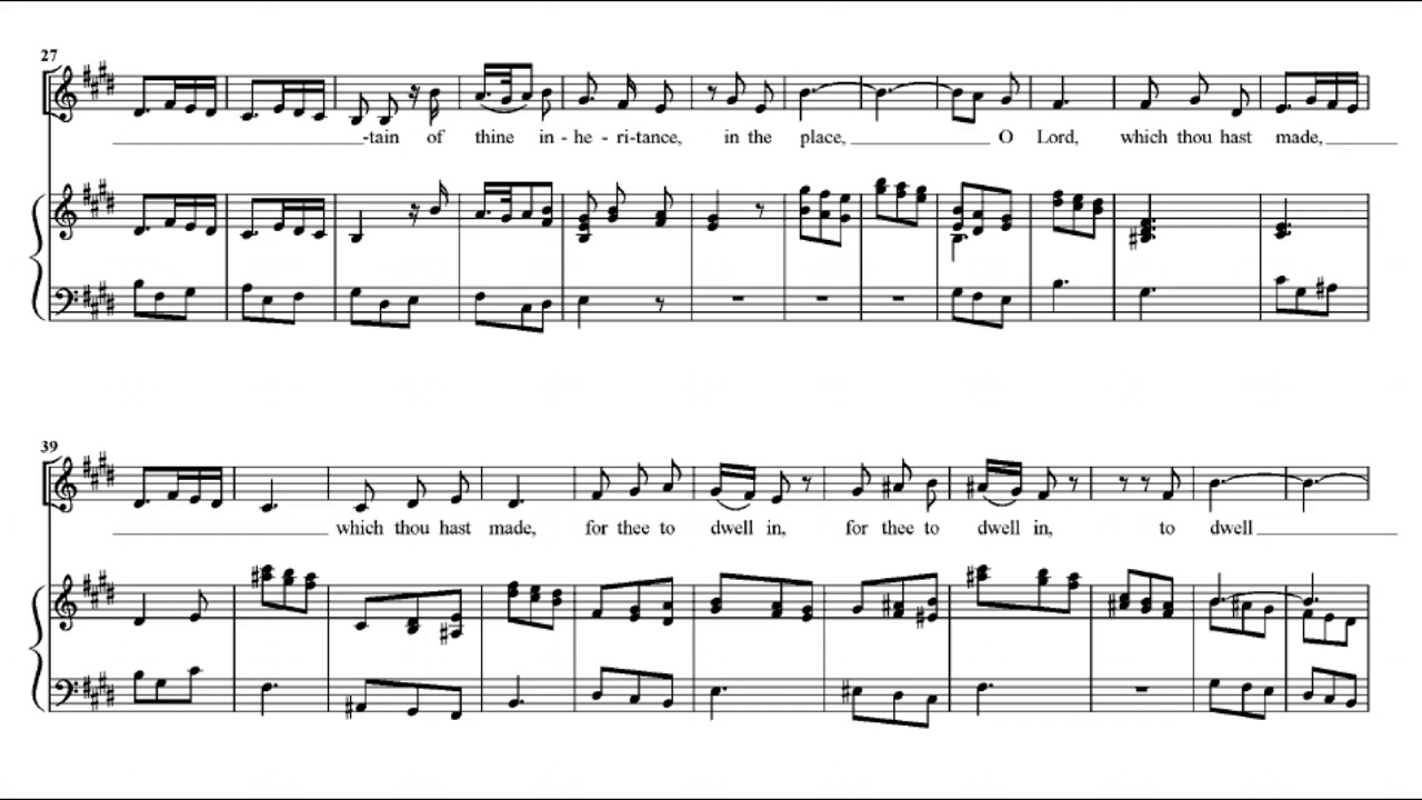 H&auml;ndel: Israel in Egypt - 25. Thou shalt bring them in - Gardiner