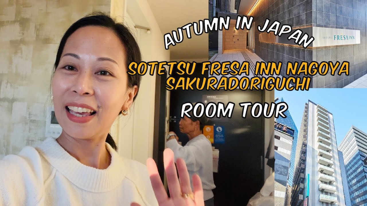 HOTEL IN NAGOYA Price per night, Address, Room tour~November2024 #nagoya #autumninjapan