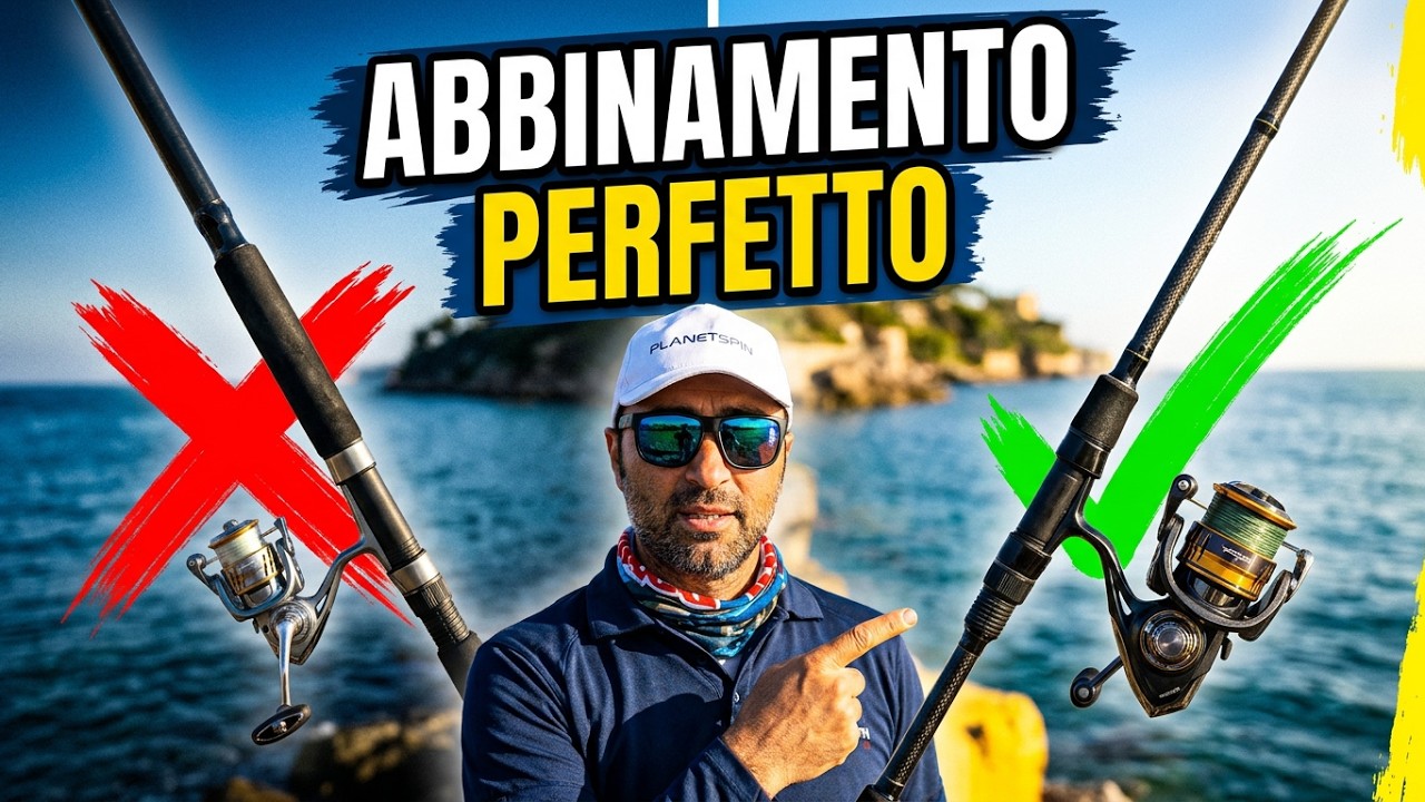 CANNA e MULINELLO - PESCA SPINNING IN MARE - VIDEO TUTORIAL Pt.7