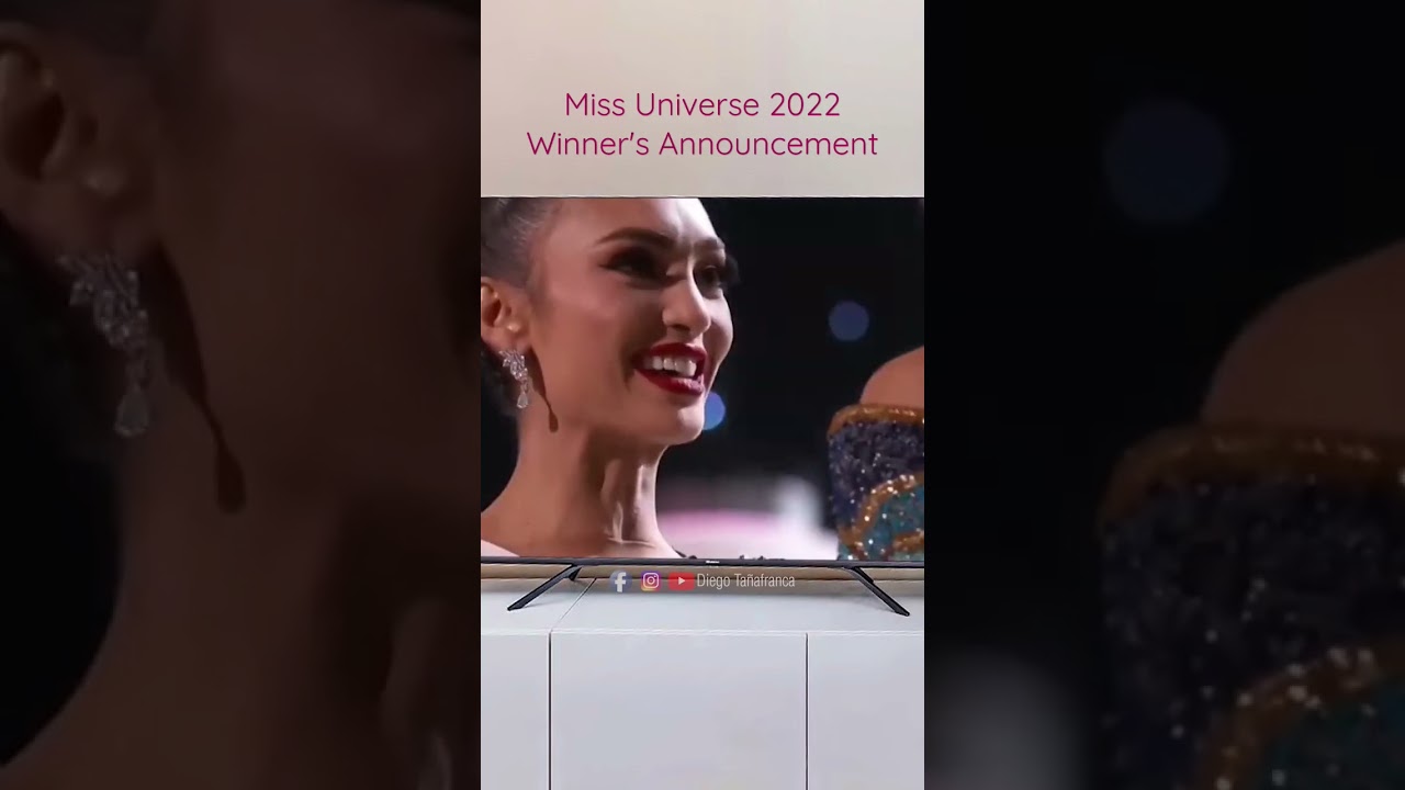 Miss Universe 2022 Winner's Announcement and Crowning Moment