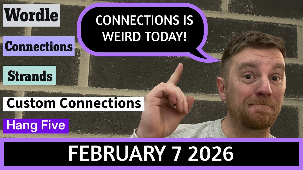 What is going on with Connections today?