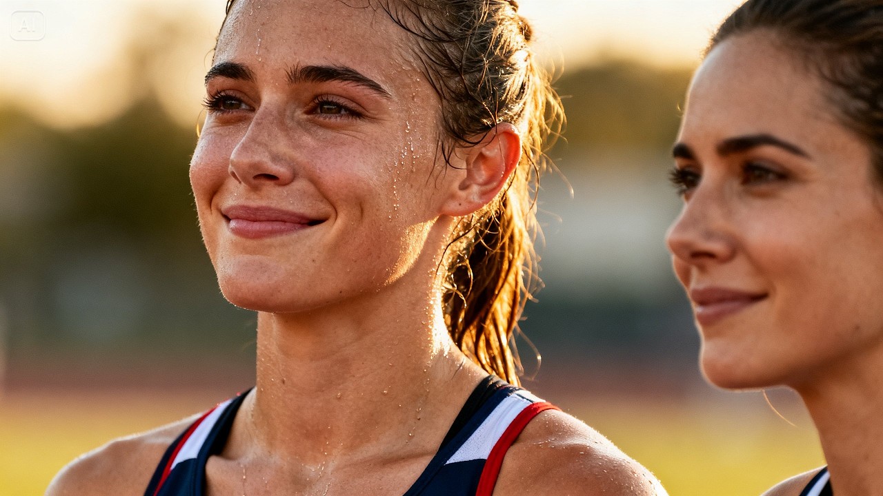 She Seemed Flawless in Her Race, But Right After Victory... Lesbian Story