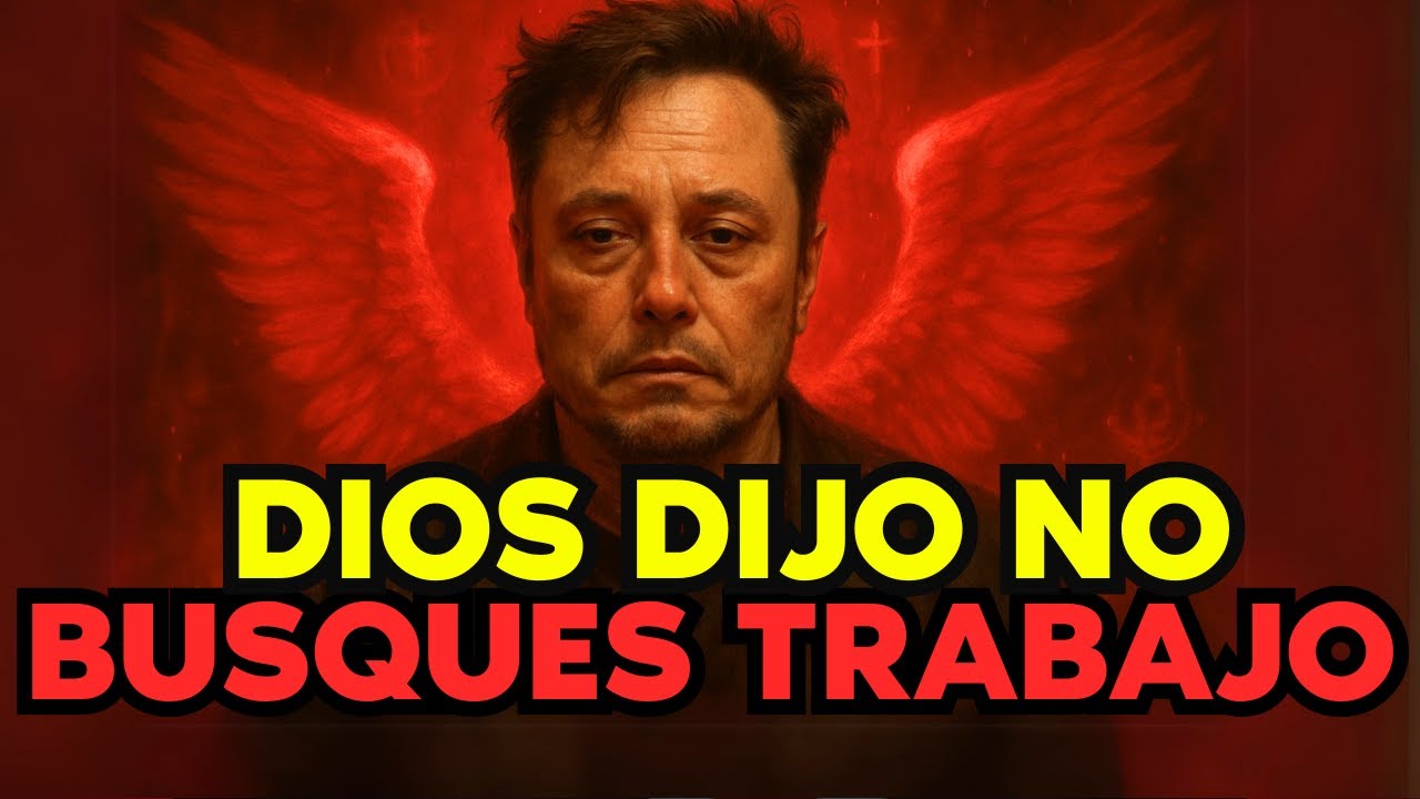Escogido, Dios dijo: no busques trabajo, haz esto en su lugar