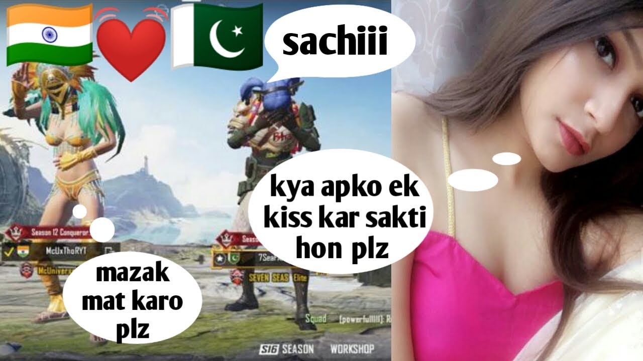 🥰Random pakistani CUTE & BEAUTIFUL PRO youtuber girl teach me HOW TO PLAY MOBILE [THOR GAMING]