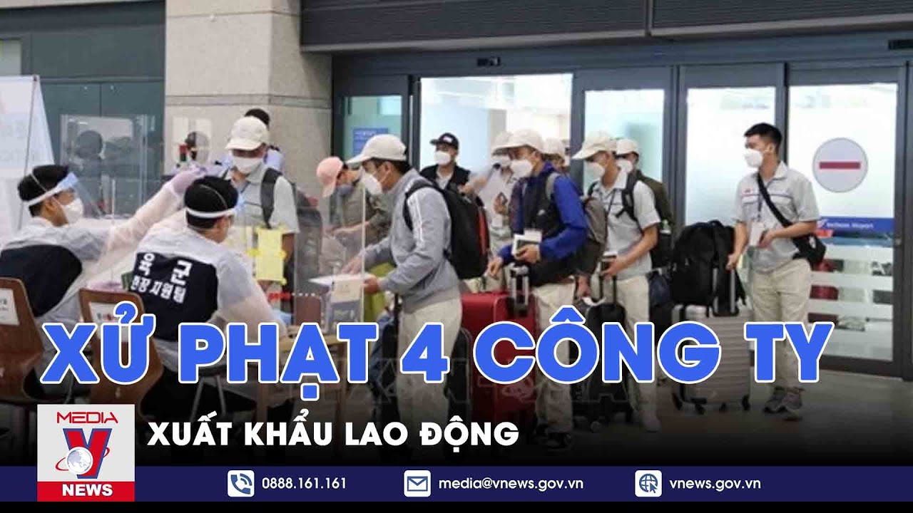 Xử phạt 4 công ty xuất khẩu lao động - VNews