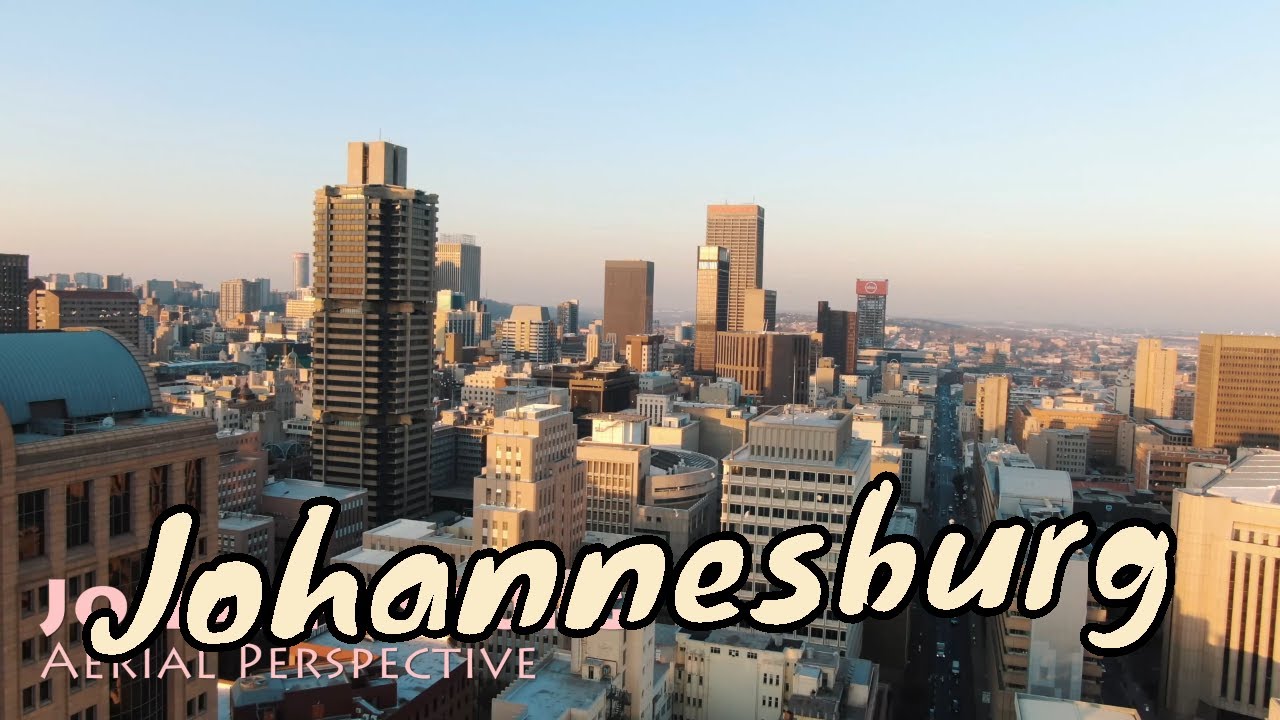 Johannesburg Aerial view/ South Africa