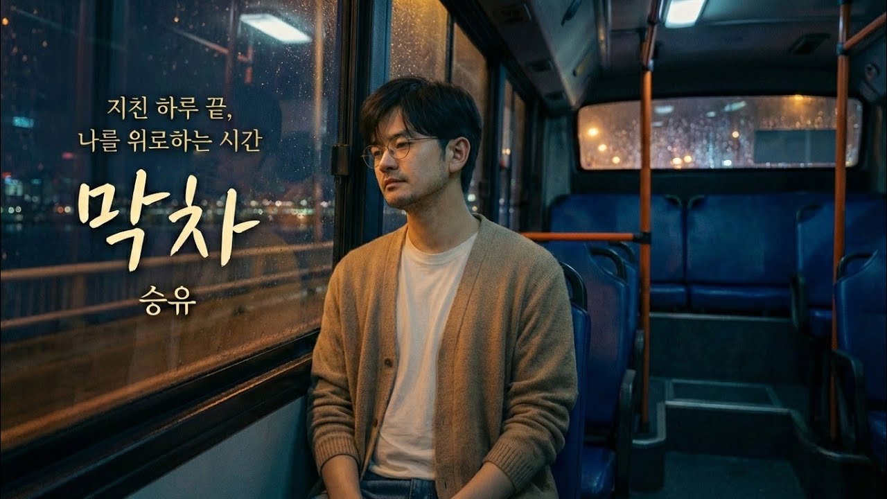 지친 하루 끝, 나를 위로하는 시간 🎼 막차 - 승유