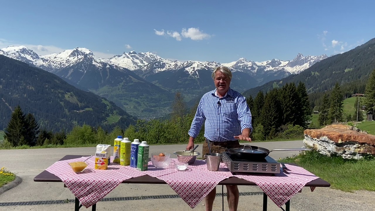 Günter kocht mit Dir (für den Muttertag) den Kristberger Kaiserschmarren