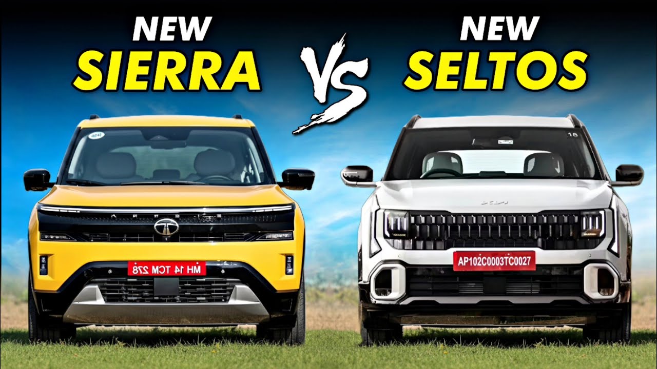 2026 Kia Seltos Vs Tata Sierra - Which is Better?