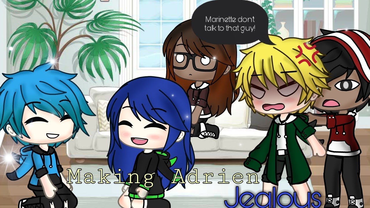 Making Adrien Jealous•||MLB||•Miraculous Ladybug Gacha life(intro: inspired from Gitu Gacha)