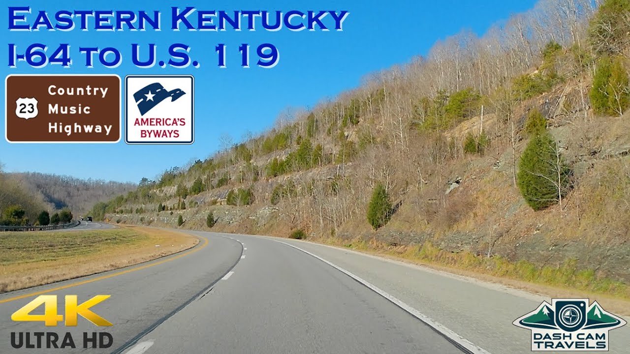 Dash Cam Drive - U.S. Route 23 - Catlettsburg to Pikeville, Kentucky