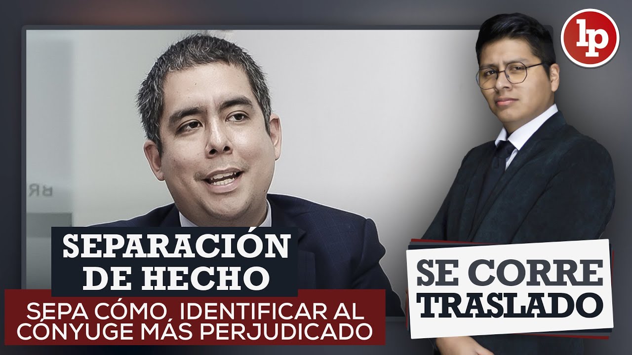 Criterios para identificar al cónyuge más perjudicado por separación de hecho, por Juan del Águila.