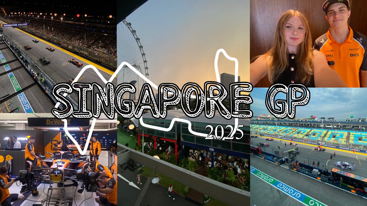 My First Time in an F1 Paddock!! || Singapore Grand Prix Vlog 2025