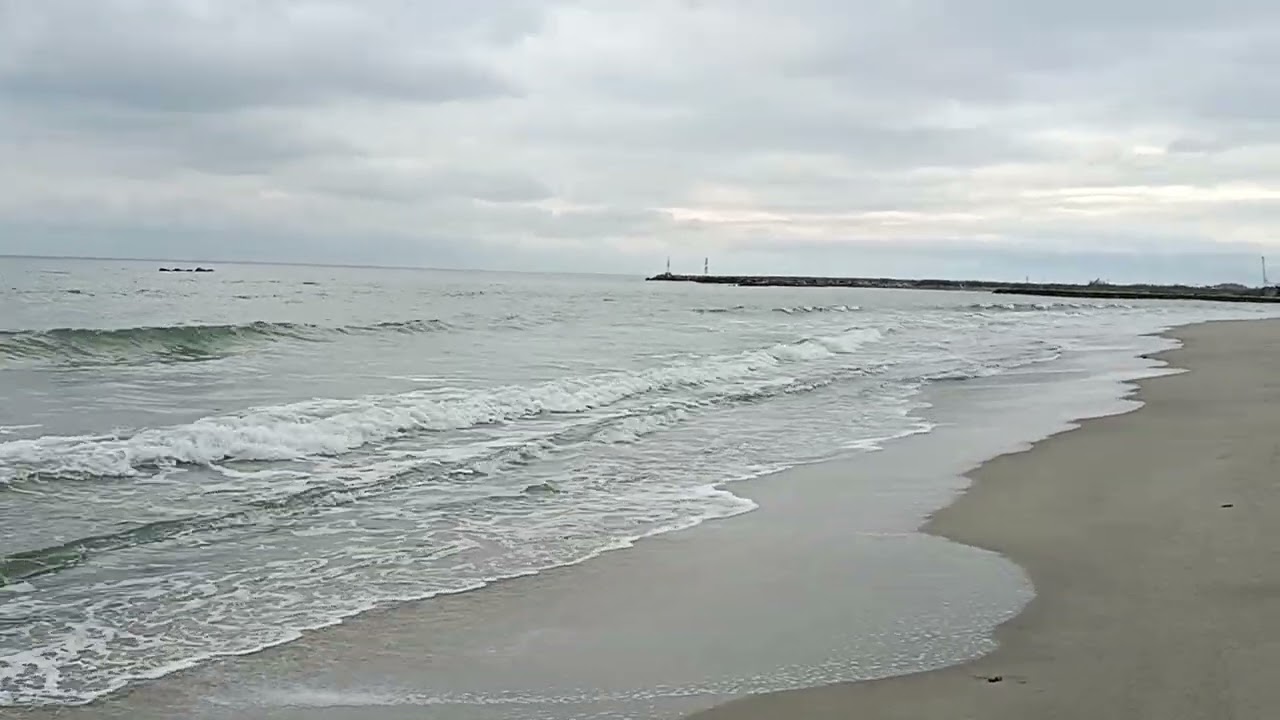 Winter Walk by the Sea | Paralia Katerini, Greece | January 22, 2026