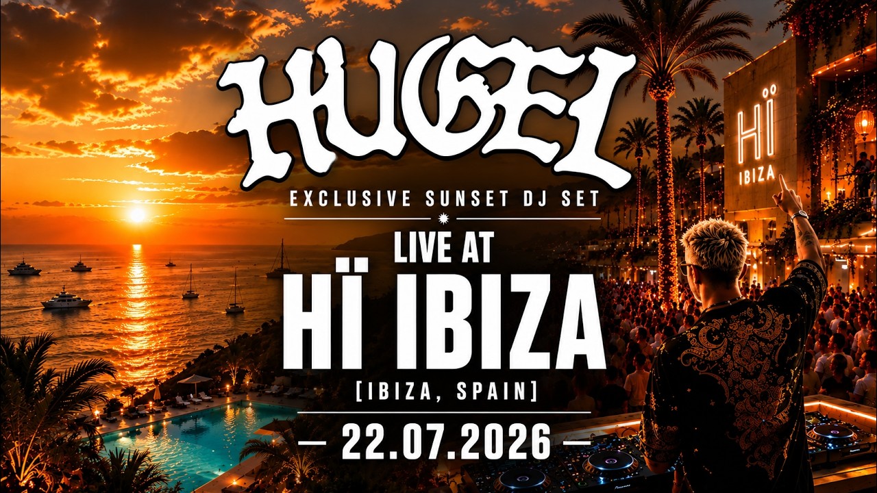 HUGEL - Live @ H&Iuml; IBIZA - EXCLUSIVE SUNSET SET [IBIZA, SPAIN] 22.07.2026