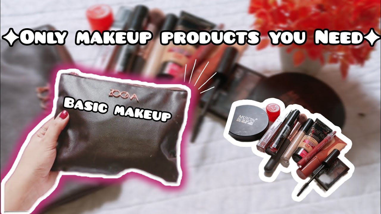 ASMR Makeup products| only makeup products you need| makeup you should buy💅