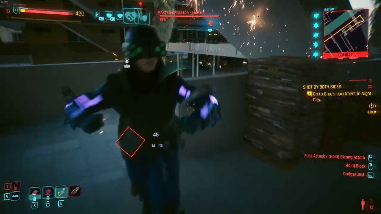 Cyberpunk 2077 - 2.01 - Fists Vs MaxTac