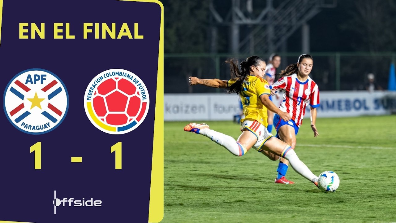 🚨 Colombia 🇨🇴 rescat&oacute; 1 punto vs Paraguay sobre el final | Fecha 3 hexagonal final Sudamericano