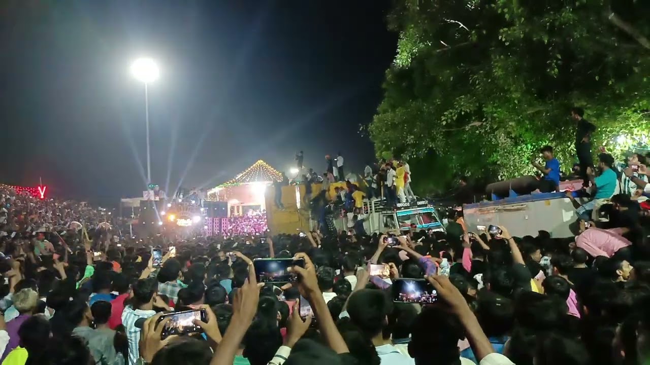 #vlog video rasra 🙏 Durga Puja visarjan 🚩 Rishu rock azamgarh & Taj dj Jaunpur full competition 😱