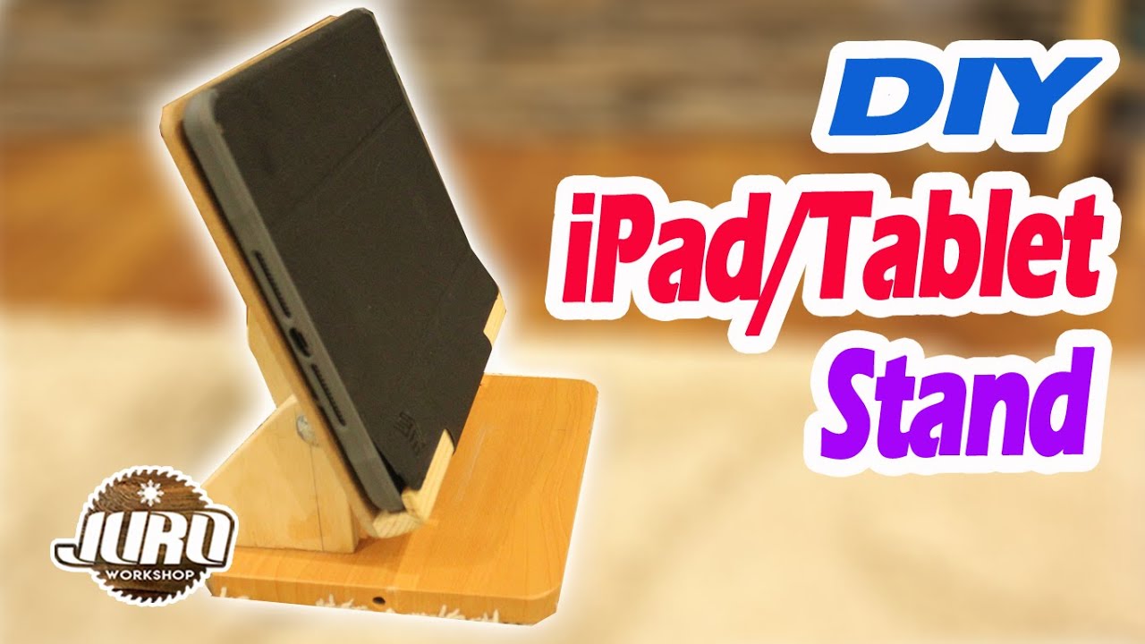Деревянная подставка для iPad/планшета своими руками | Мастерская JURO