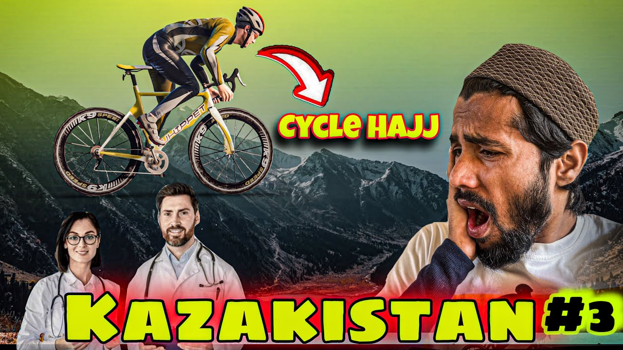Almaty Kazakistan📍🇰🇿 dental 🦷 Cycle Hajj 2026 Hafiz Hakim Talib 