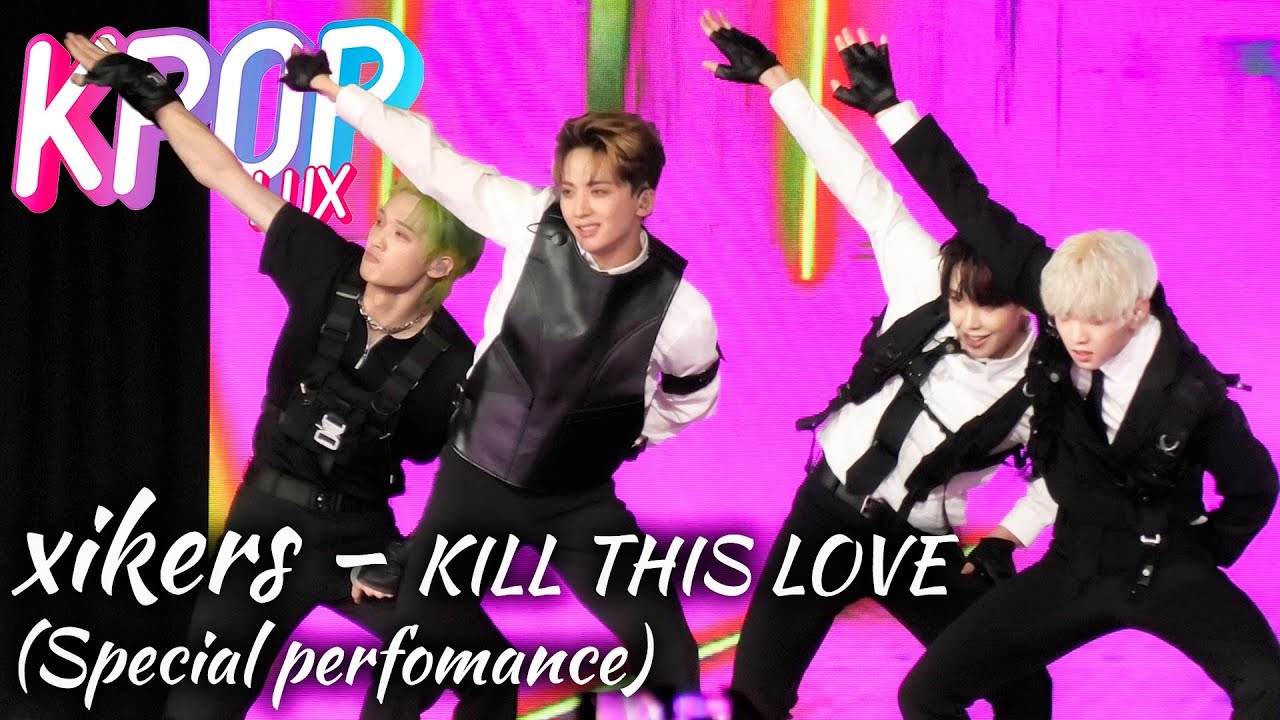 [4K] Kpop Lux 2023 xikers 'KILL THIS LOVE' (BLACKPINK COVER Special Stage) - FRONT STAGE Fancam