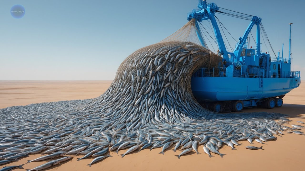 ISRAËL A Relâché Des Millions De POISSONS Dans Le Désert | Le Projet Le Plus Incroyable