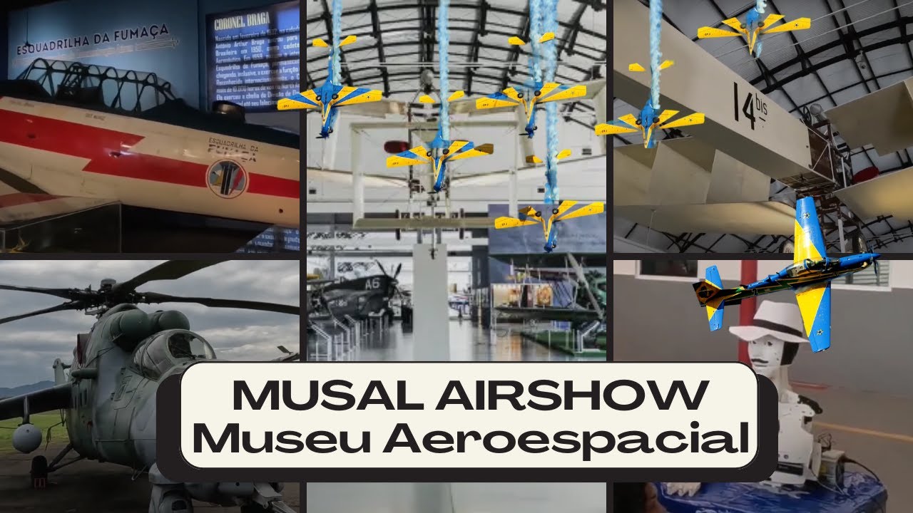 MUSAL AIRSHOW 2023 – Аэрокосмический музей и эскадрилья Fumaça в Рио-де-Жанейро - BR