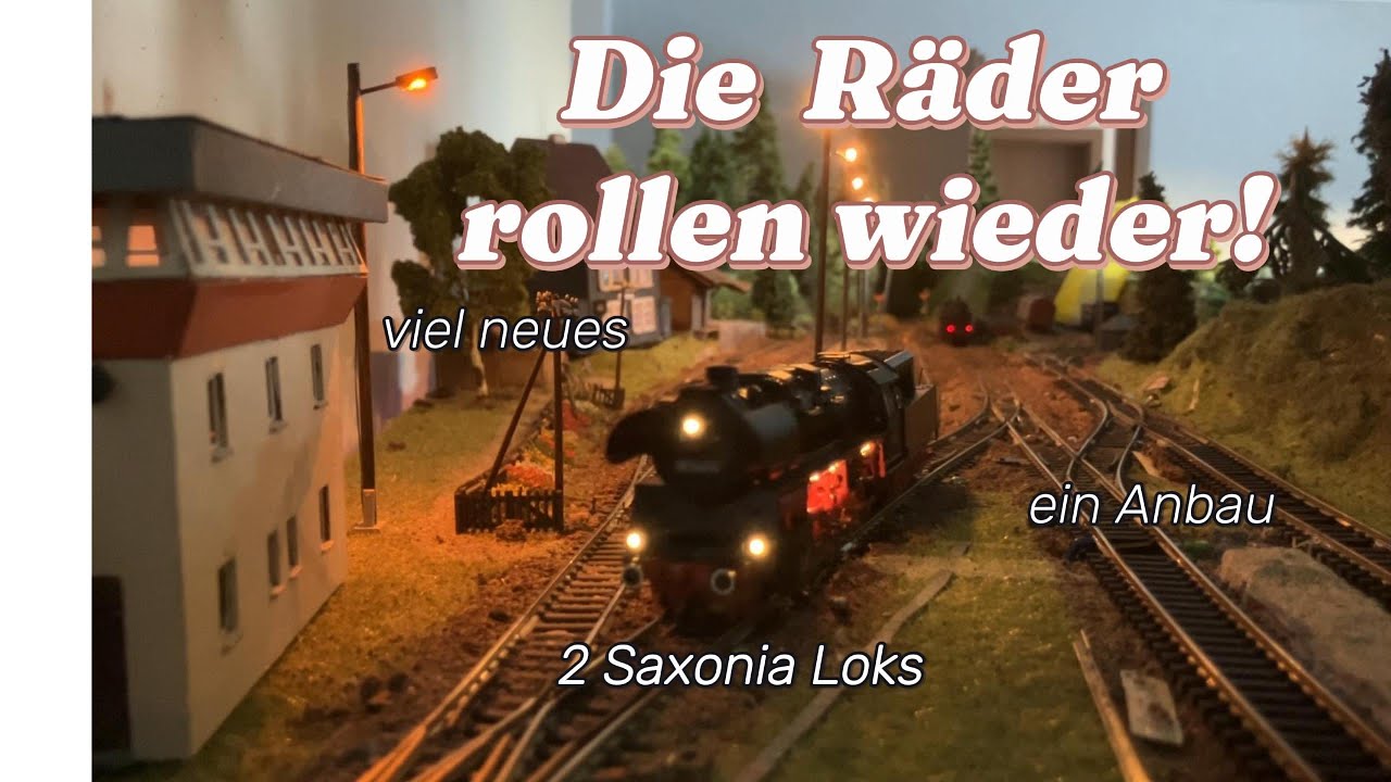 NvdM: Die Räder rollen wieder - Neuerungen, und Neues - die Dampflok von Saxonia und Kühn Modelle