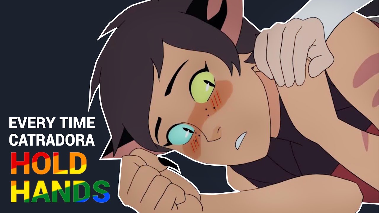 Every time Catra and Adora hold hands