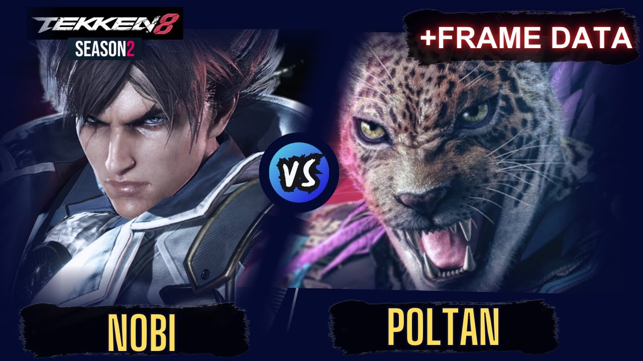 NOBI (Lars) vs POLTAN (King) - INTENSELY Close Tekken 8 Battle!