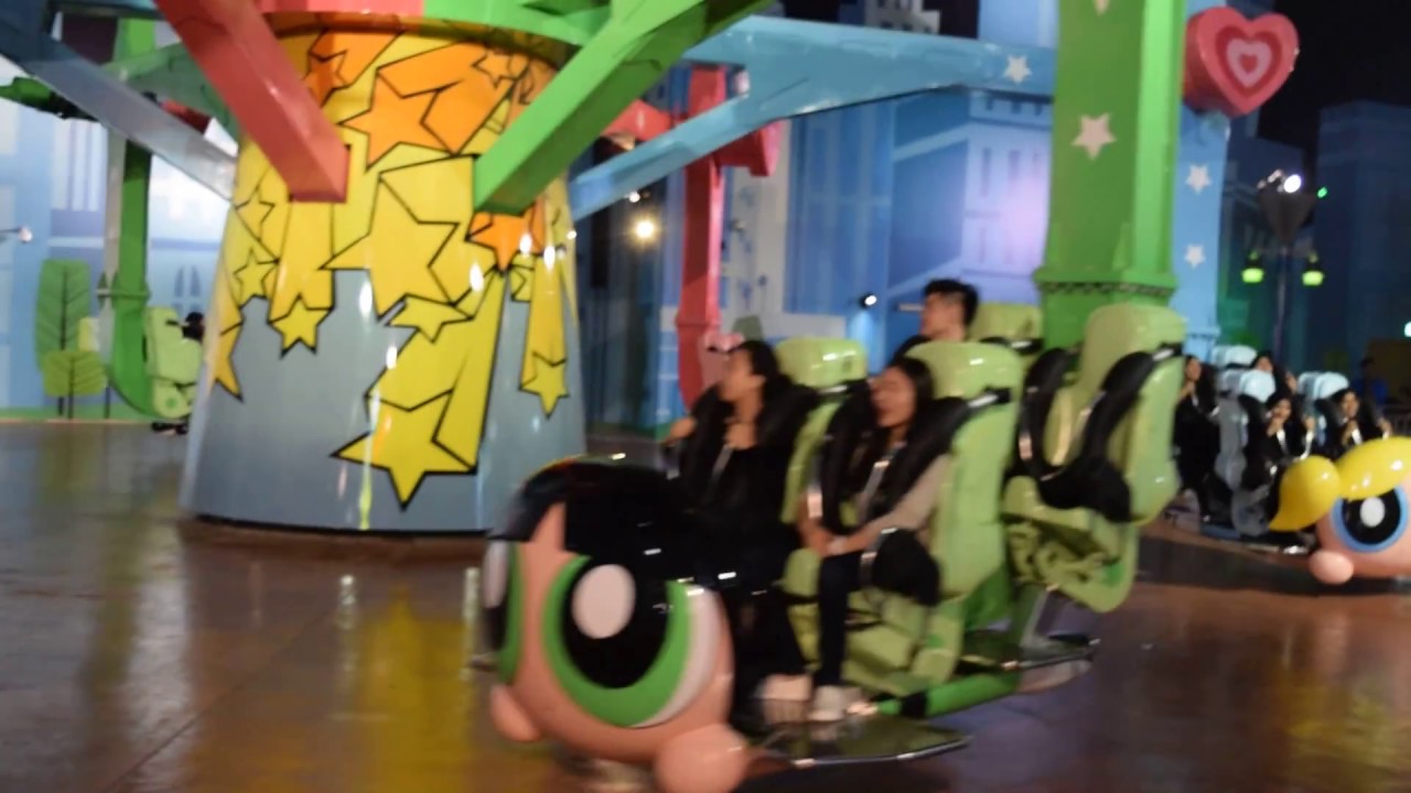 IMG World of adventure:- Scary Ride The Power puff Girls - Mojo Jojo’s Robot Rampage!