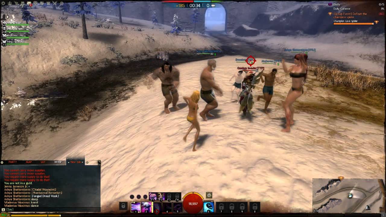 Guild wars 2 Having fun in Wvs.W