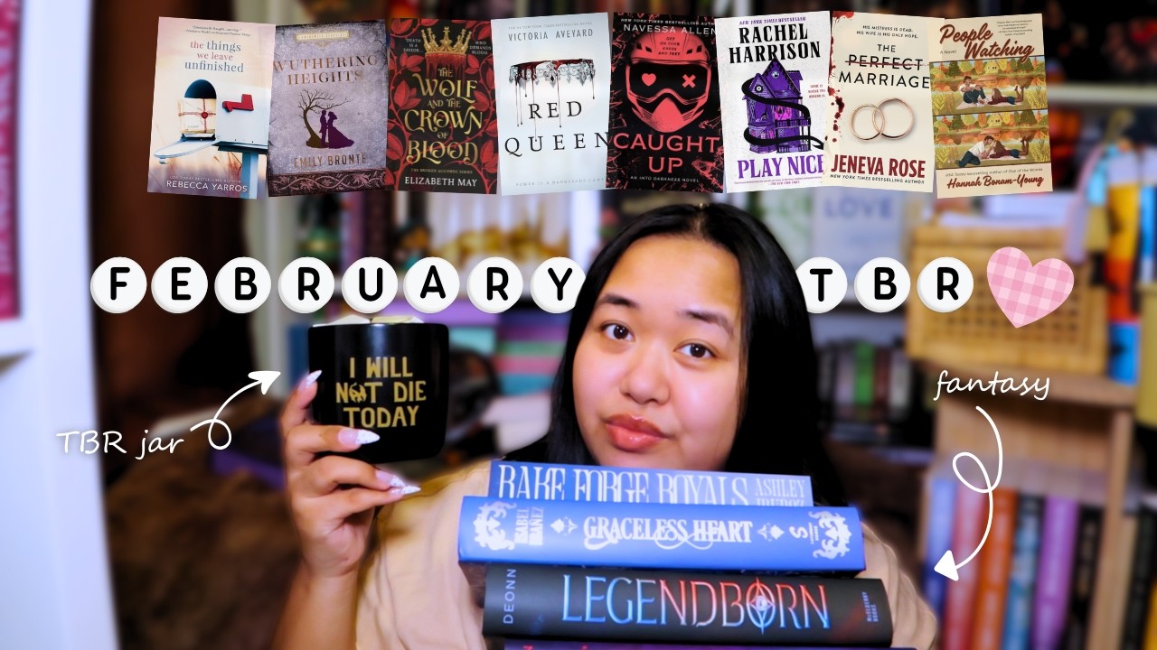 Pick my FEBRUARY TBR using my TBR JAR 2026 📖🫙