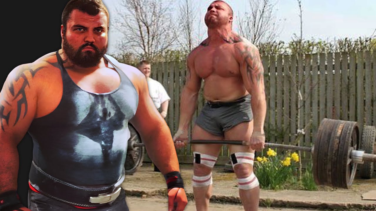 Eddie's Best Ever RAW Deadlift Without Straps