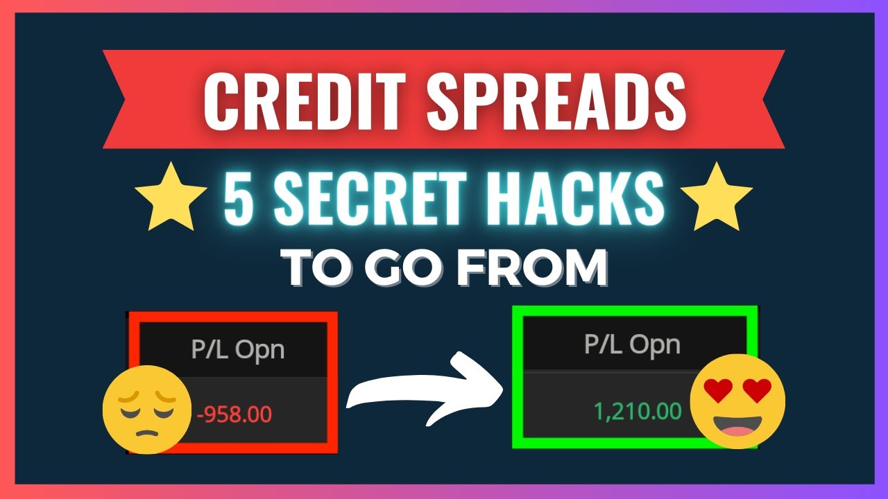 If You Trade Credit Spreads, You MUST Do These 5 Things Immediately