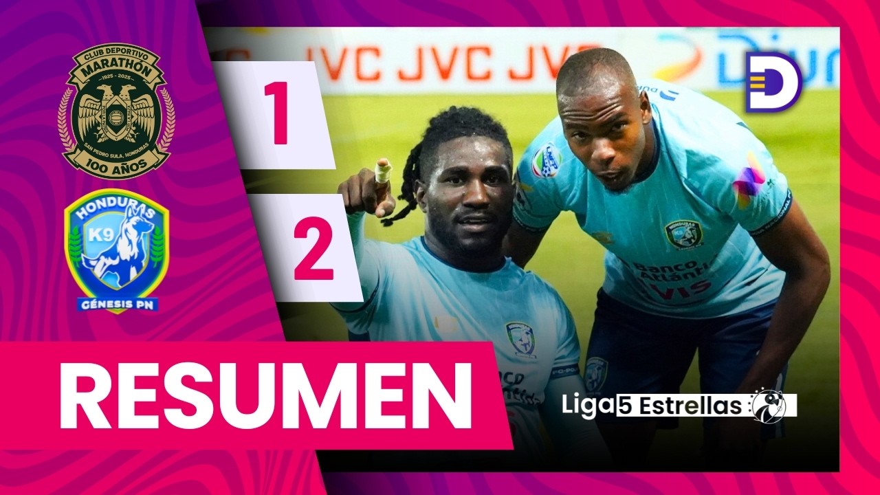 Marathón 1 - 2 Génesis FC | Jornada 8 | Liga Nacional - Clausura 2025 - 2026