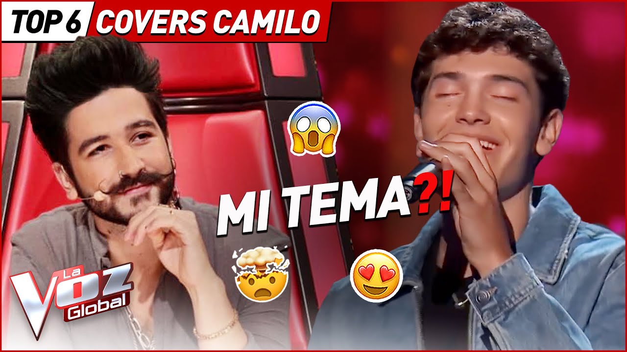 Covers INCREÍBLES de CAMILO en La Voz