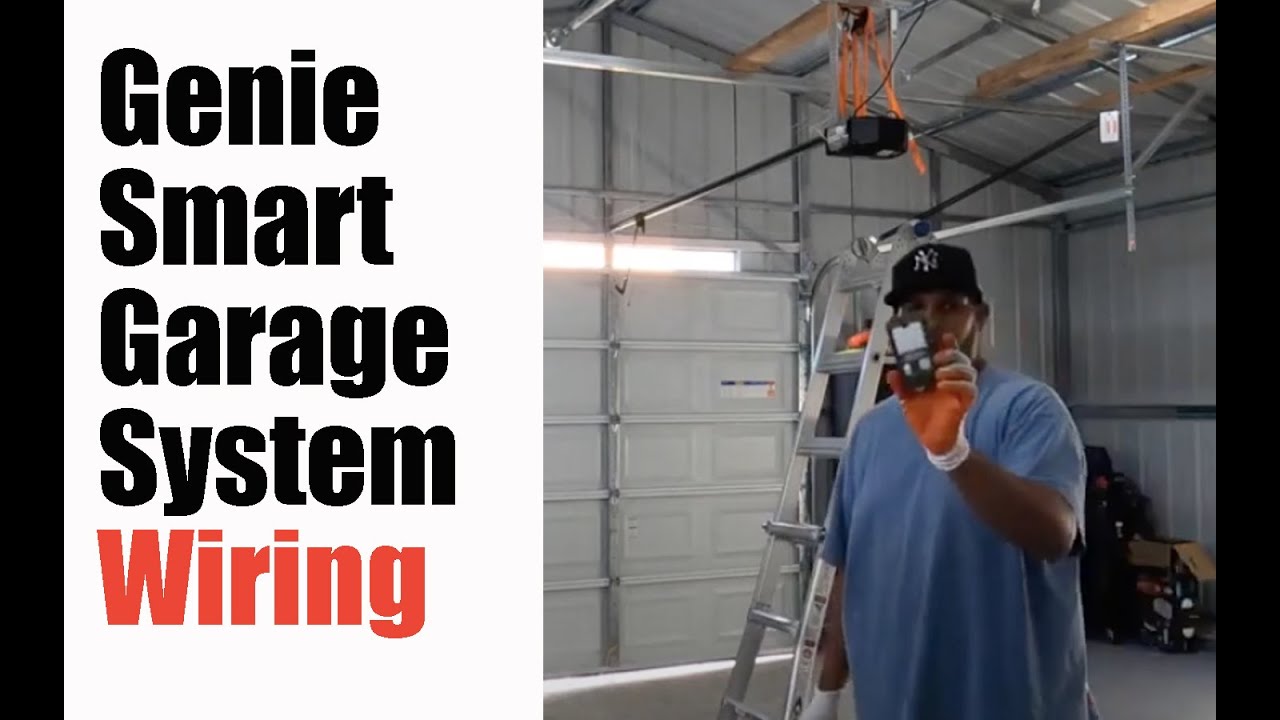 Genie StealthDrive Connect Model 7155-TKV Wiring Ultra Quiet Garage Door Opener | Versatube Garage