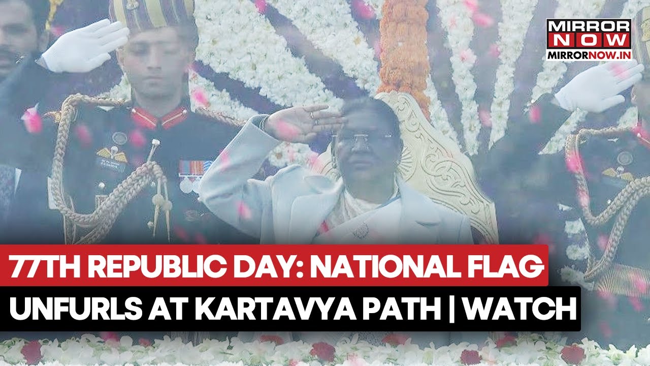 Republic Day 2026: President Murmu Unfurls National Flag At Kartavya Path To Mark 77th Celebrations