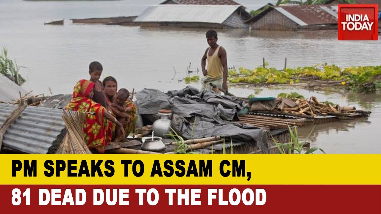 Assam Floods: 27 Lakh People Affected In 26 Districts, PM Modi Takes Stock Of The Situation