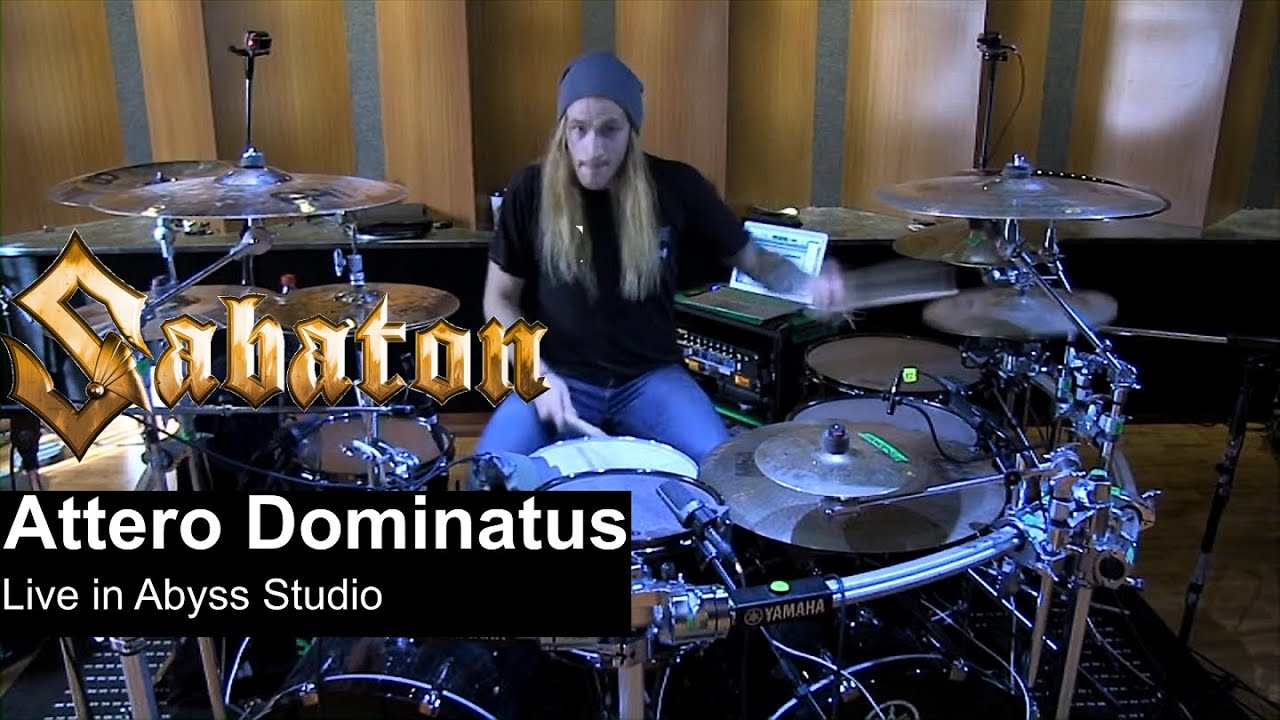 Sabaton - Attero Dominatus Studio Recording Live 2015